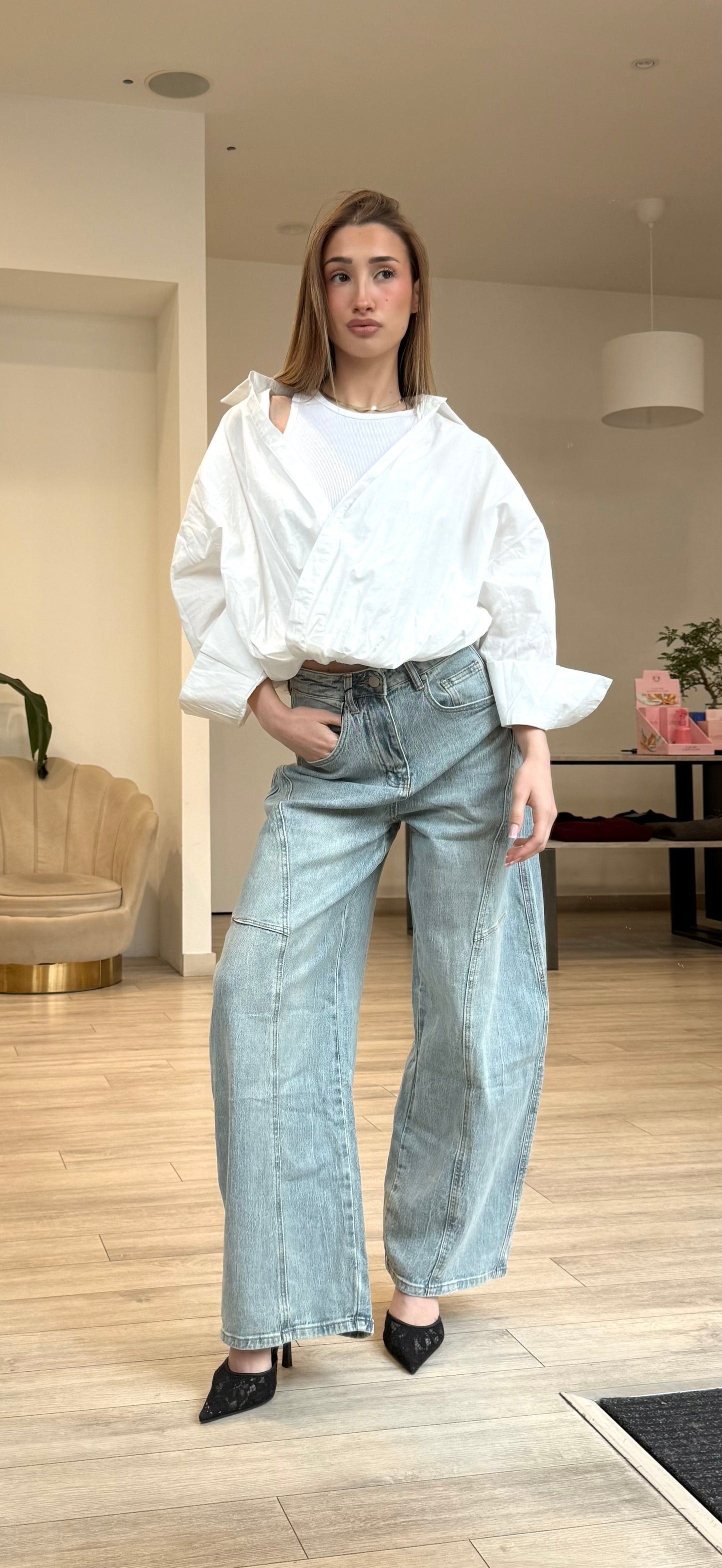 Camicia Duo White
