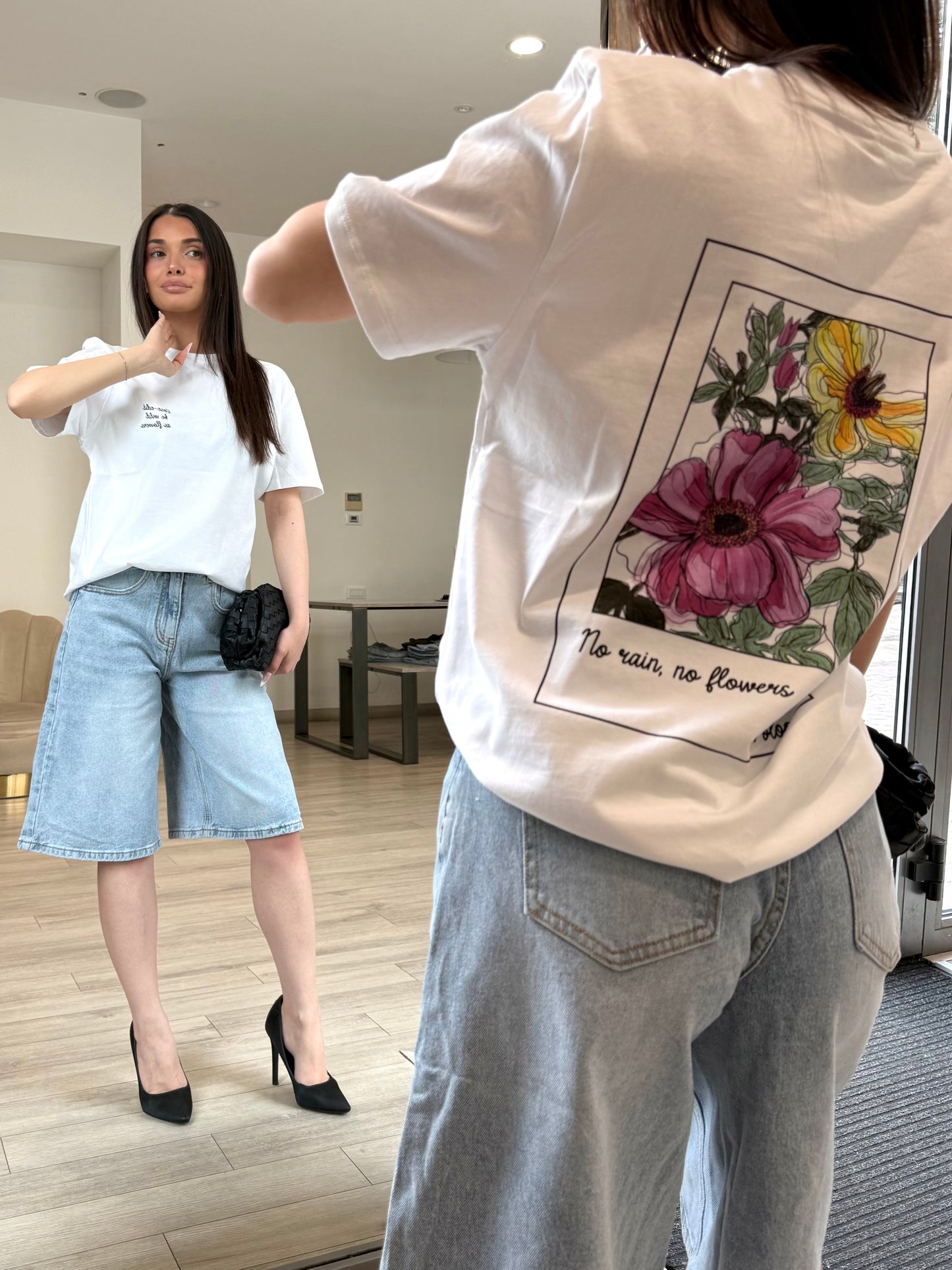 Maglietta Flowers