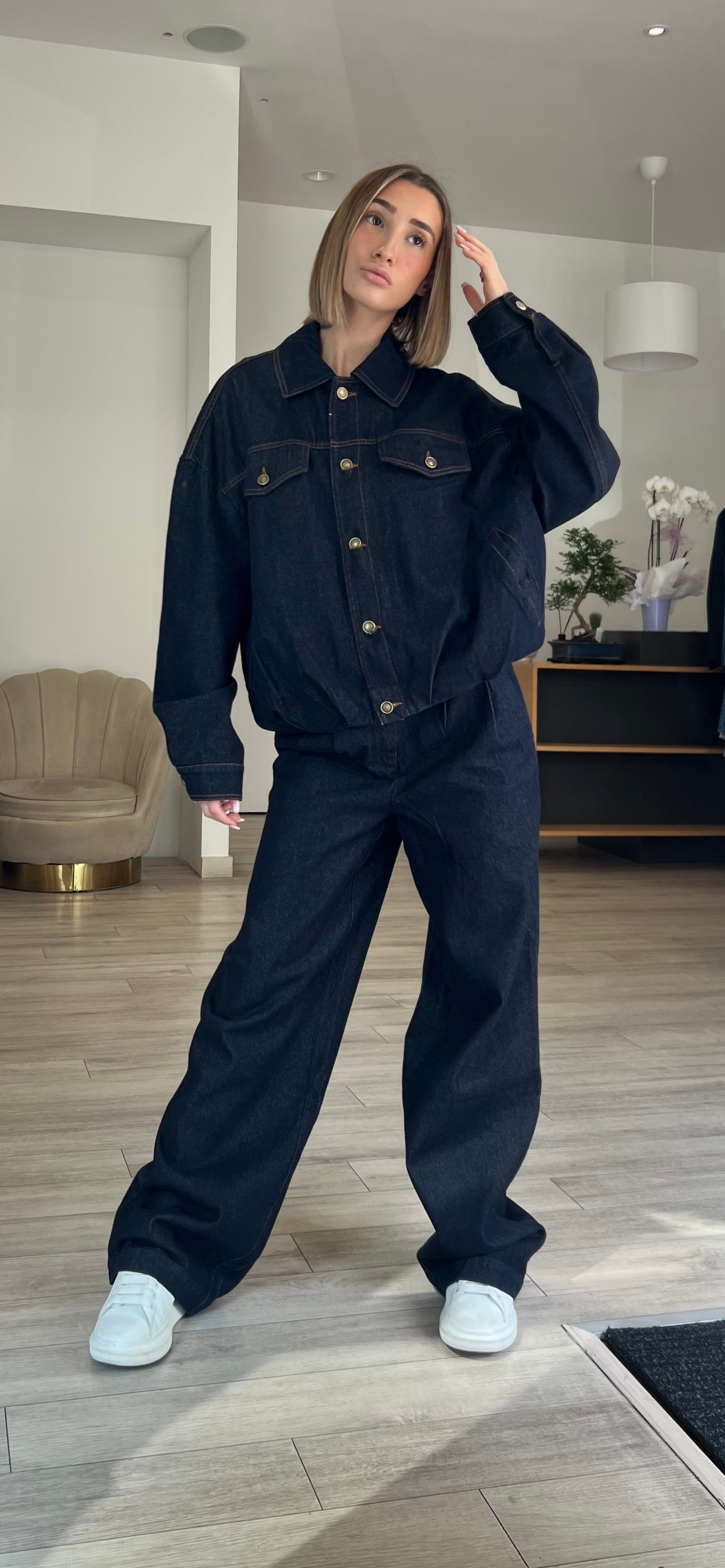 Completo Jeans Blue