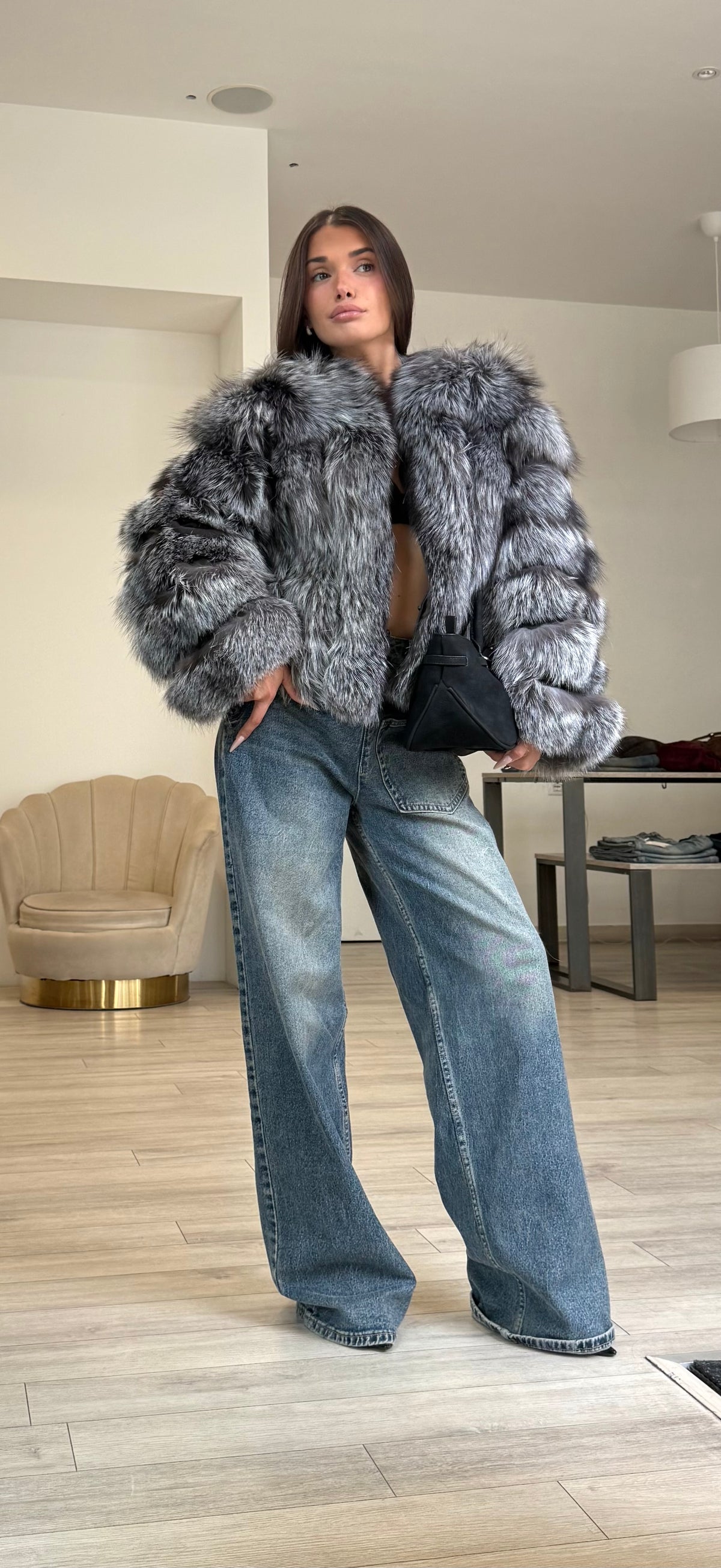 Pelliccia Fox Diamond
