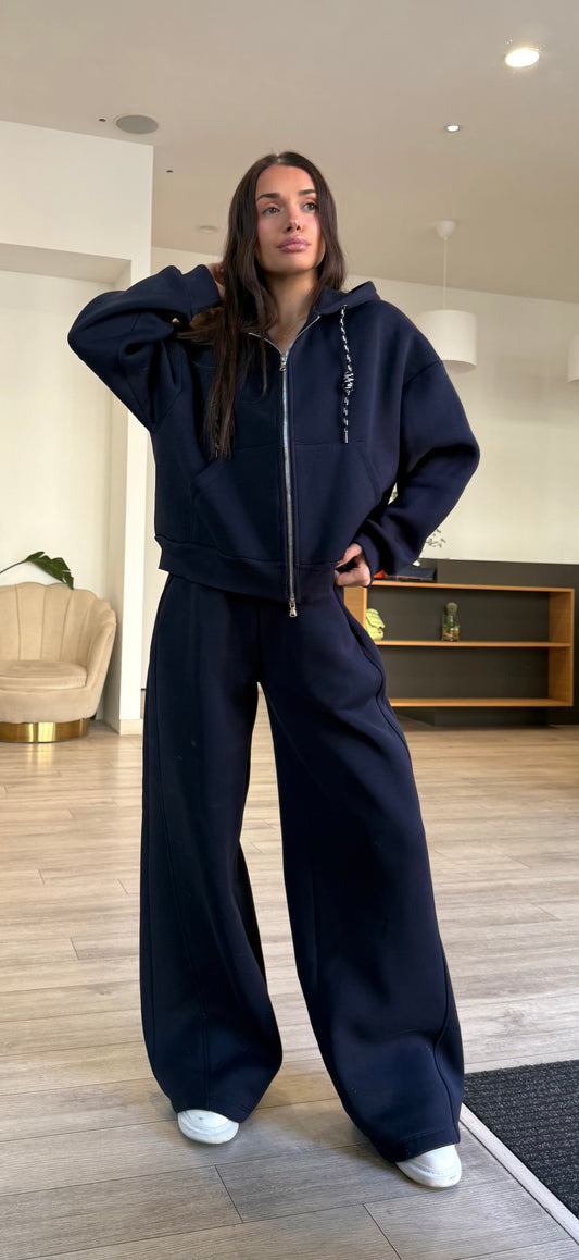 Completo Tuta Cappuccio Zip
