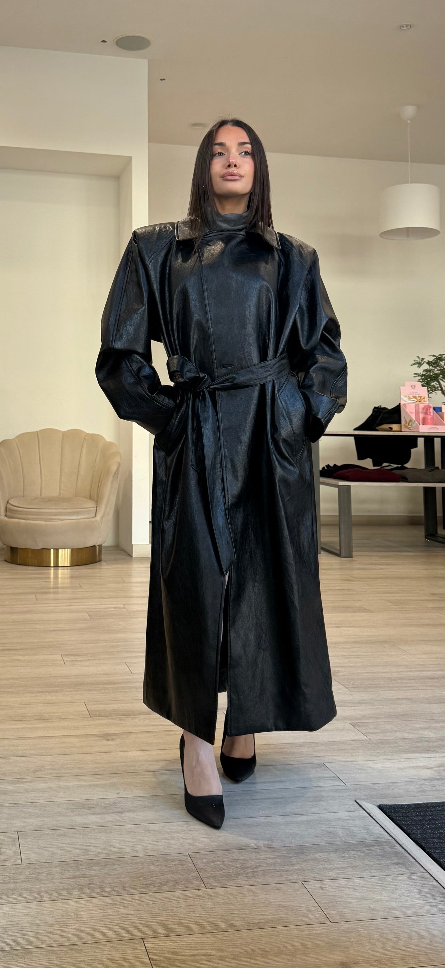 Cappotto Ecopelle