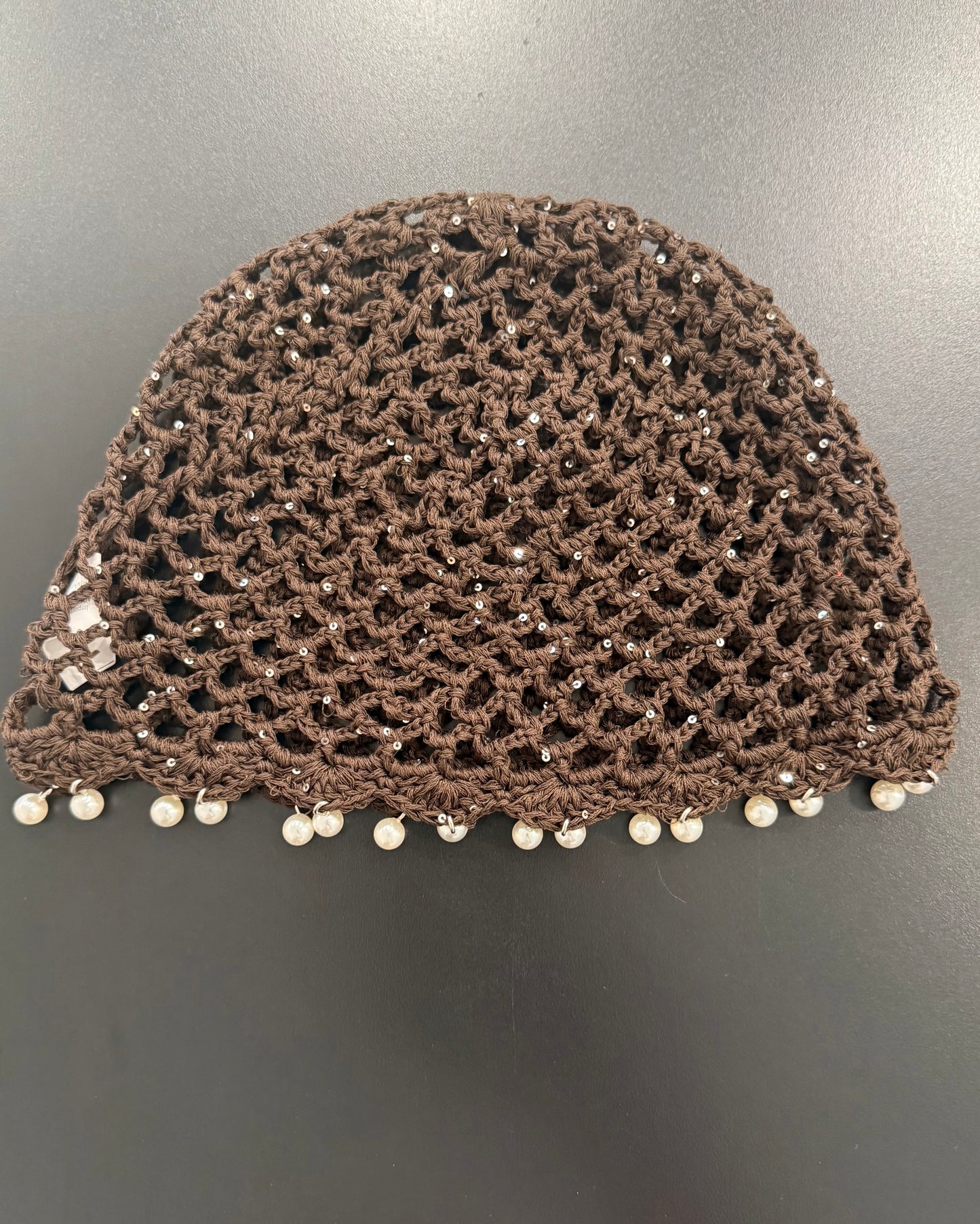 Cappello Crochet Perle