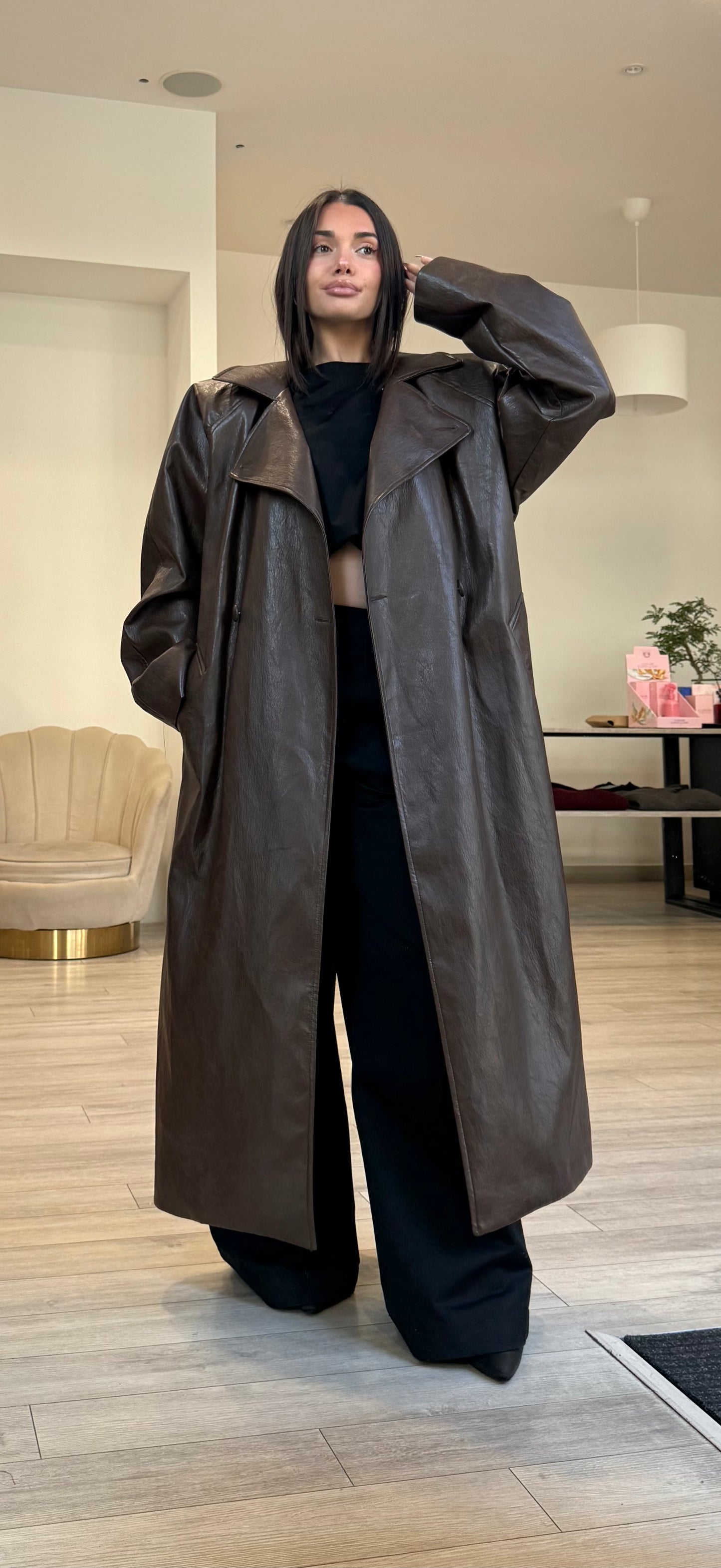 Cappotto Ecopelle