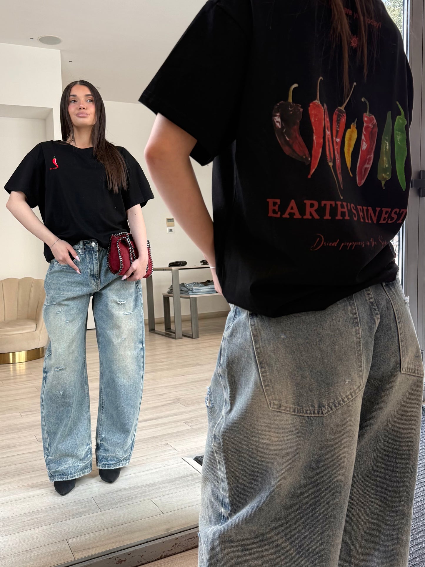 Jeans Strappetti Vinti