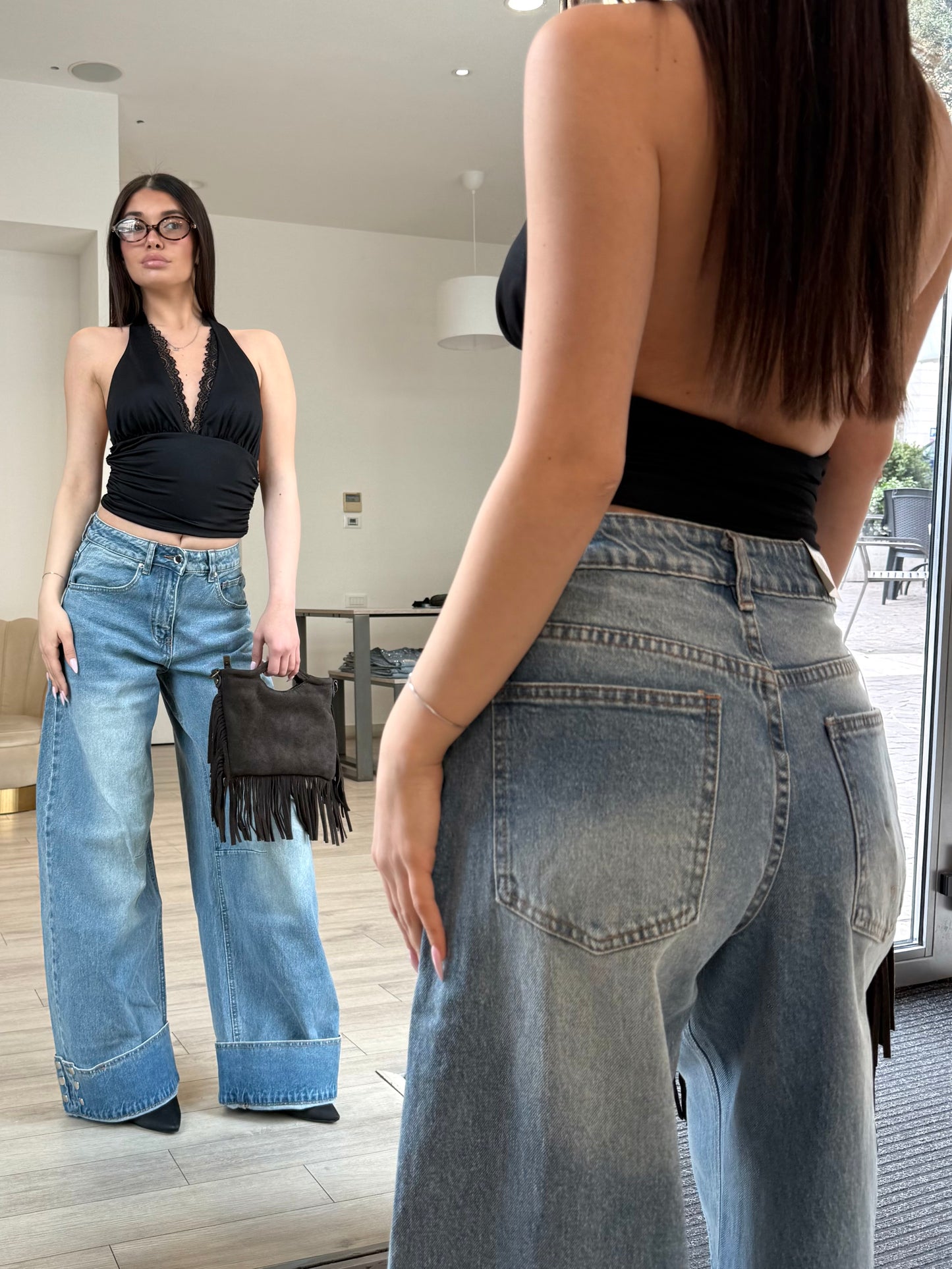 Jeans Botton Risvolto