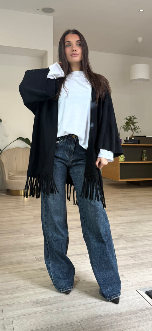 Cardigan Frange