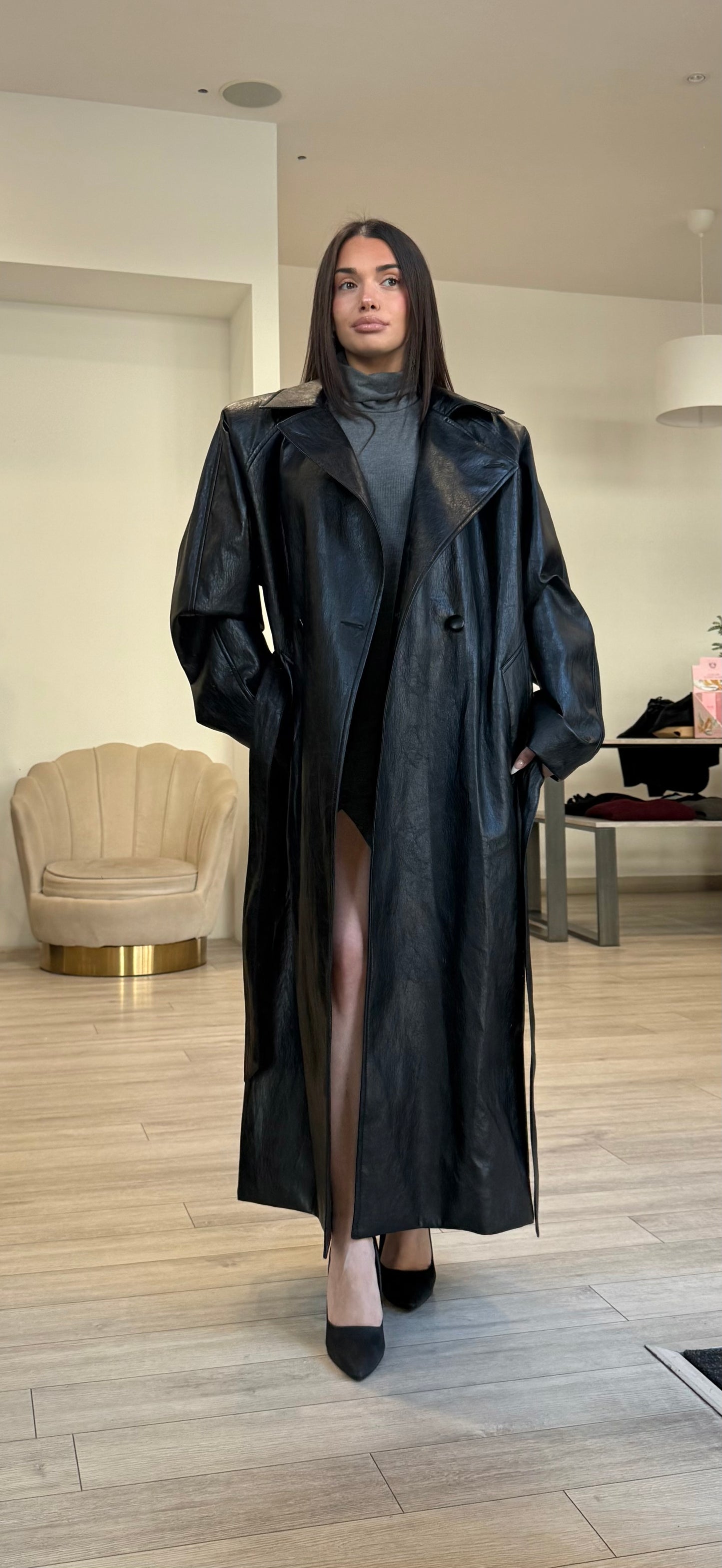 Cappotto Ecopelle