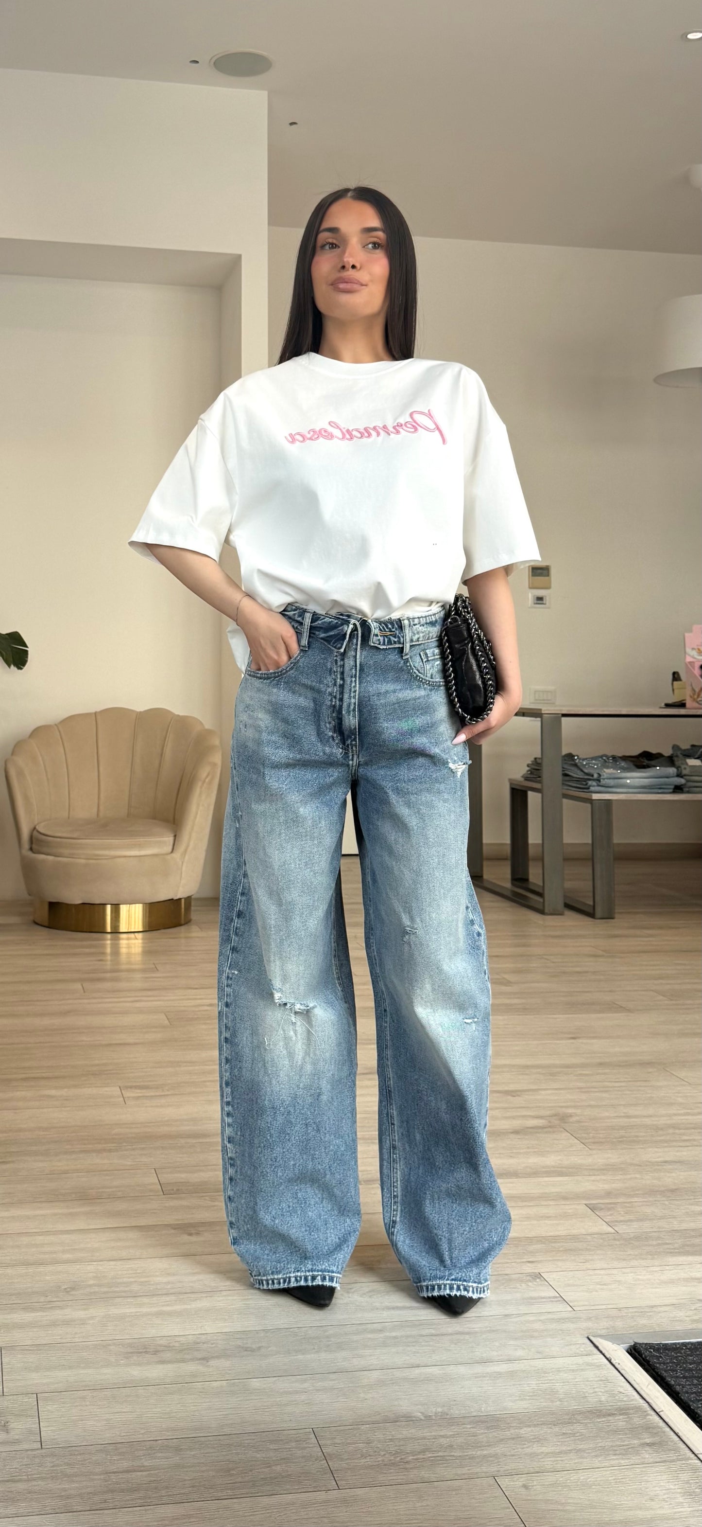 Jeans Strappetti
