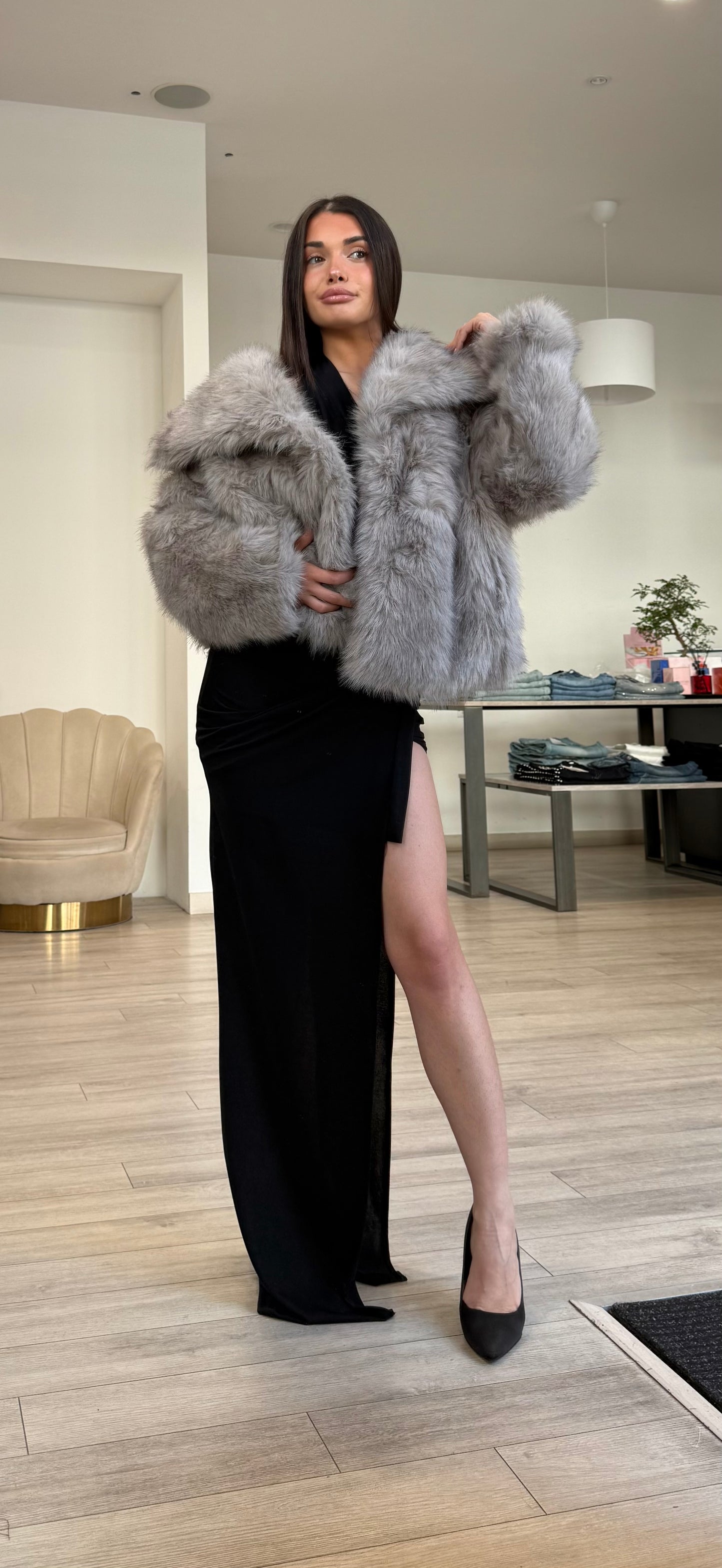 Pelliccia Grey