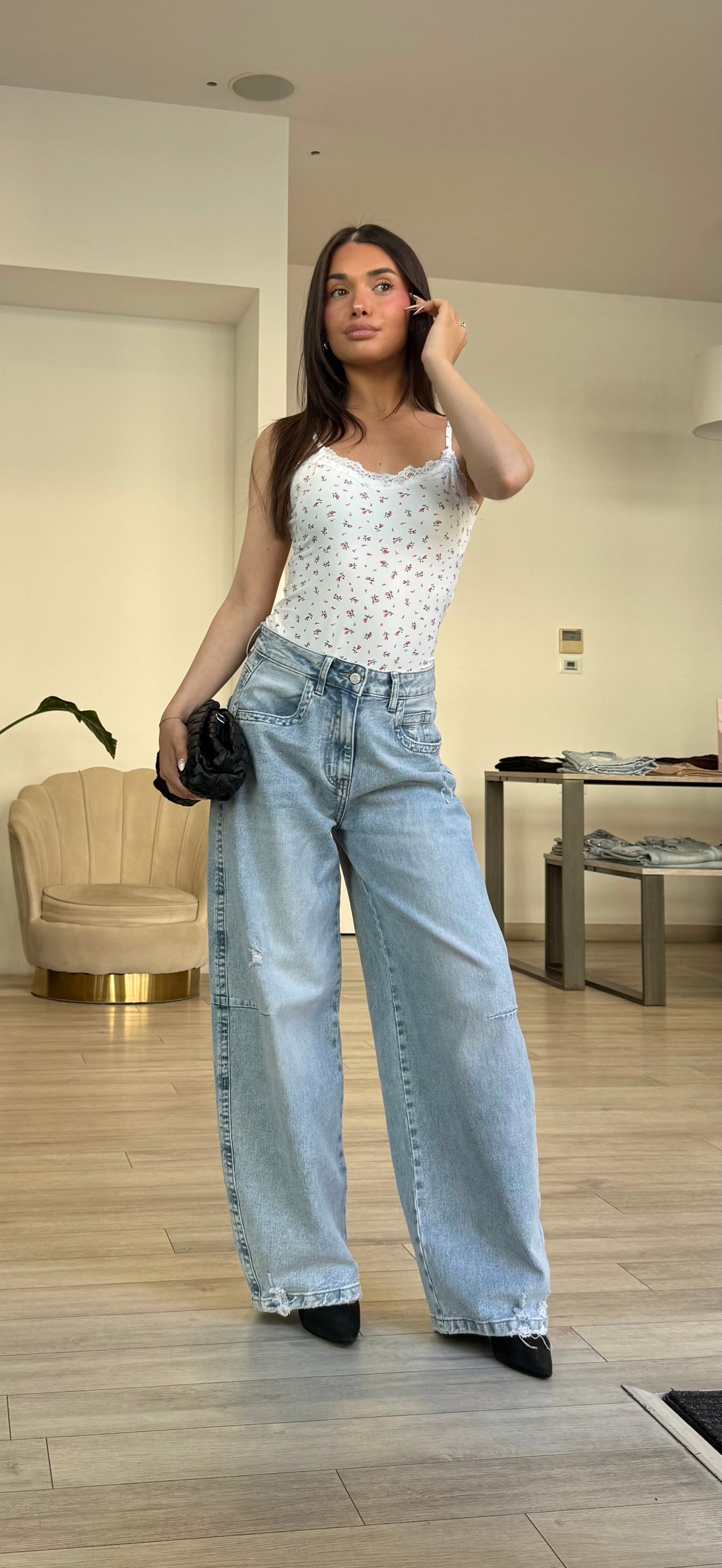 Jeans Strappetti