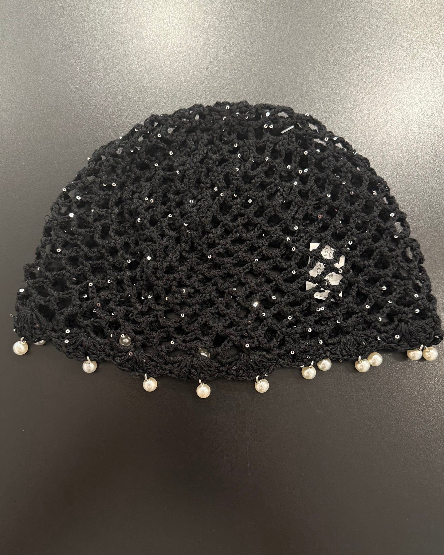 Cappello Crochet Perle