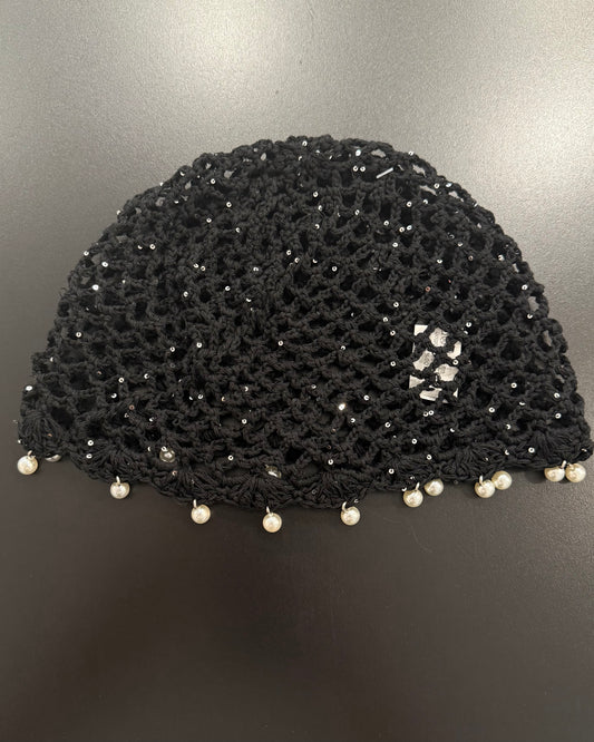 Cappello Crochet Perle
